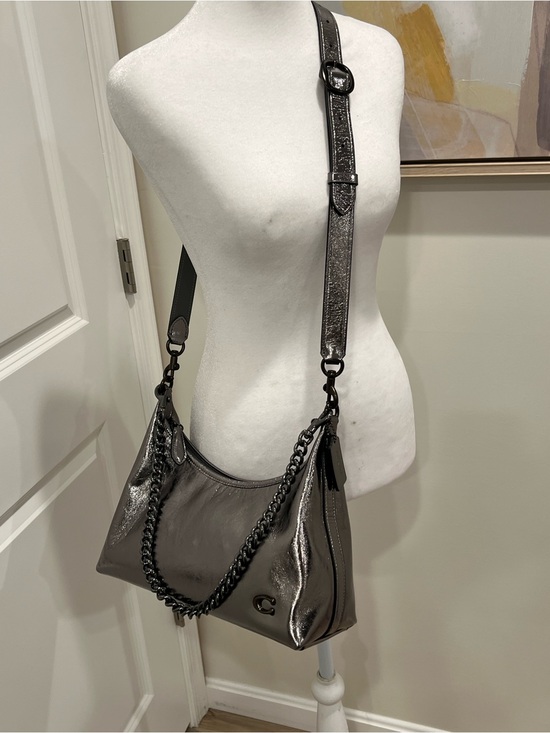 Coach Handbags - NWT Coach Juliet Shoulder Bag Anthracite
